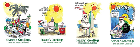 San Diego Christmas Cards